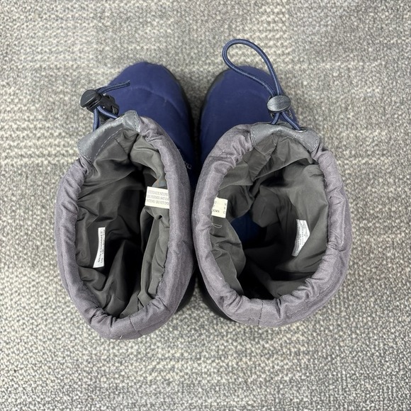 The North Face Nuptse 700 Down Winter Snow Boots Navy Blue Gray Men\'s Size 10 main image 5